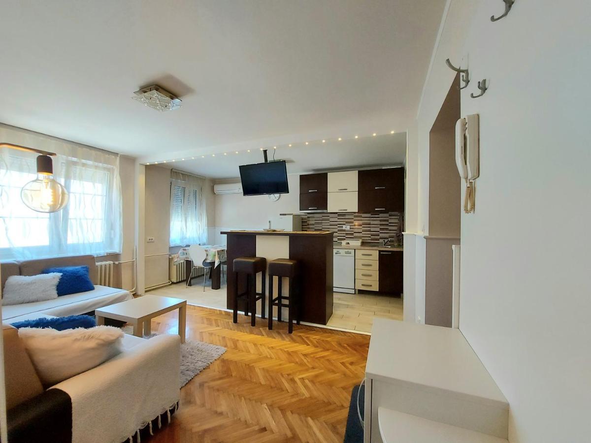 Central Apartment With Garage Novi Sad Buitenkant foto