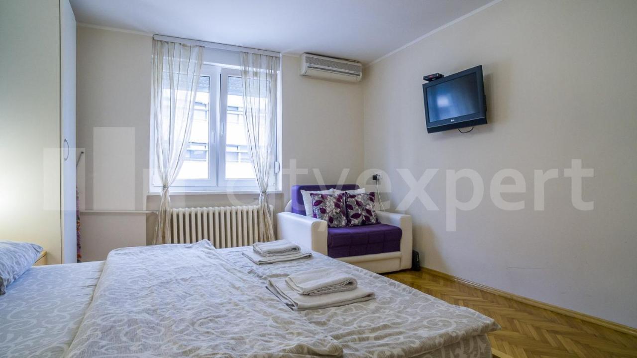 Central Apartment With Garage Novi Sad Buitenkant foto