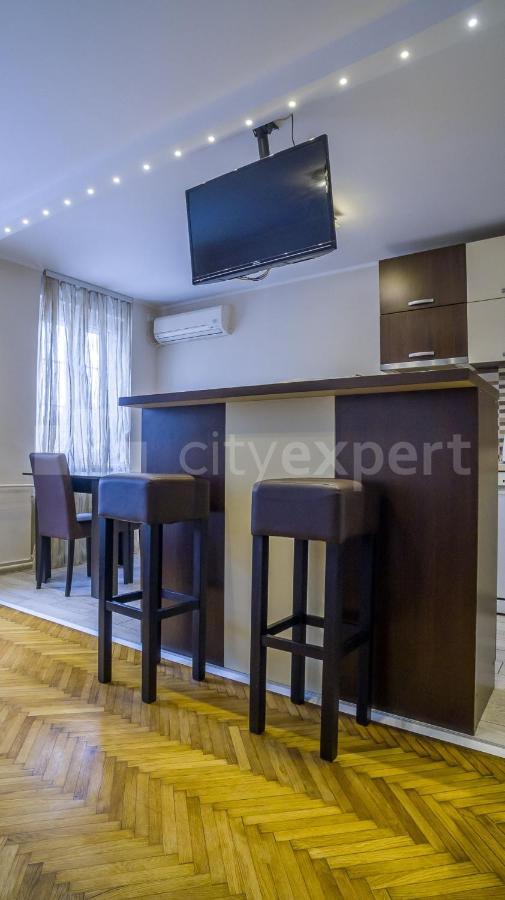 Central Apartment With Garage Novi Sad Buitenkant foto